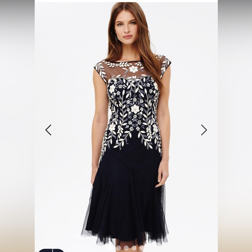 Phase Eight Ursula Tulle Dress UK 10